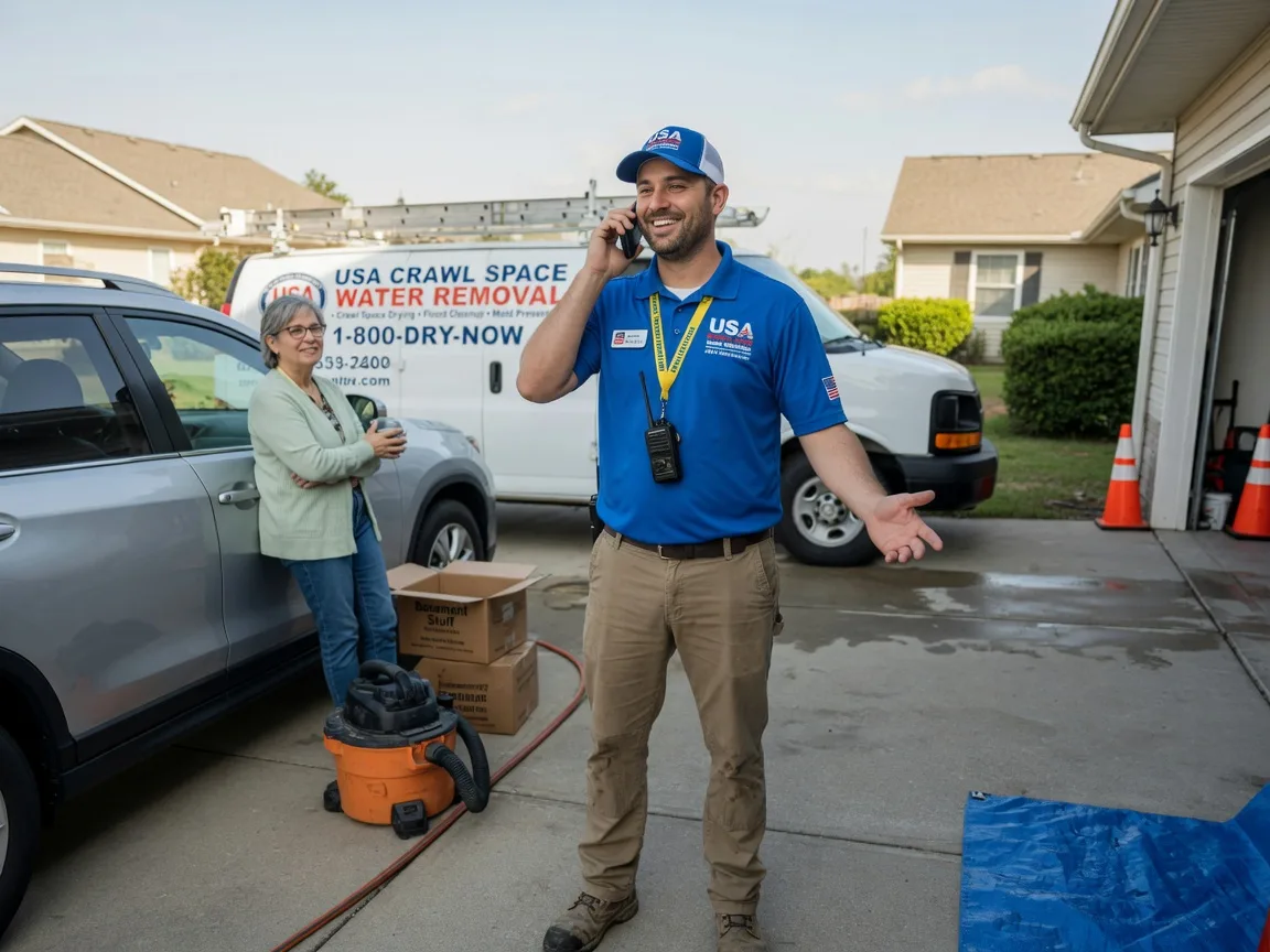Crawl Space Water Removal Wewoka, OK FAQs